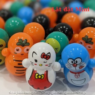 Lật đật Mini set 5 nhân vật không trùng mẫu