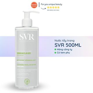 Nước tẩy trang SVR Sebiaclear Eau Micellaire 400ml, nước tẩy trang cho da dầu mụn svr – Beauty Lover