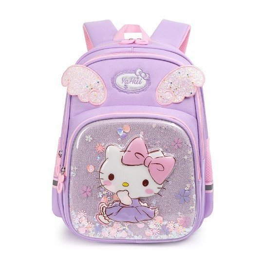 Cặp sách đi học cho bé trai gái lớp 1, balo chống gù cho bé tiểu học cấp 1 mẫu in 3D họa tiết hoạt hình