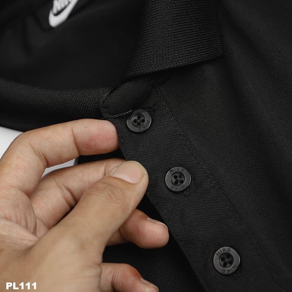 Áo thun polo nam basic, áo thun cổ bẻ logo thêu, chất thun cotton nhẹ thoáng mát, lên chuẩn phom - PLN1