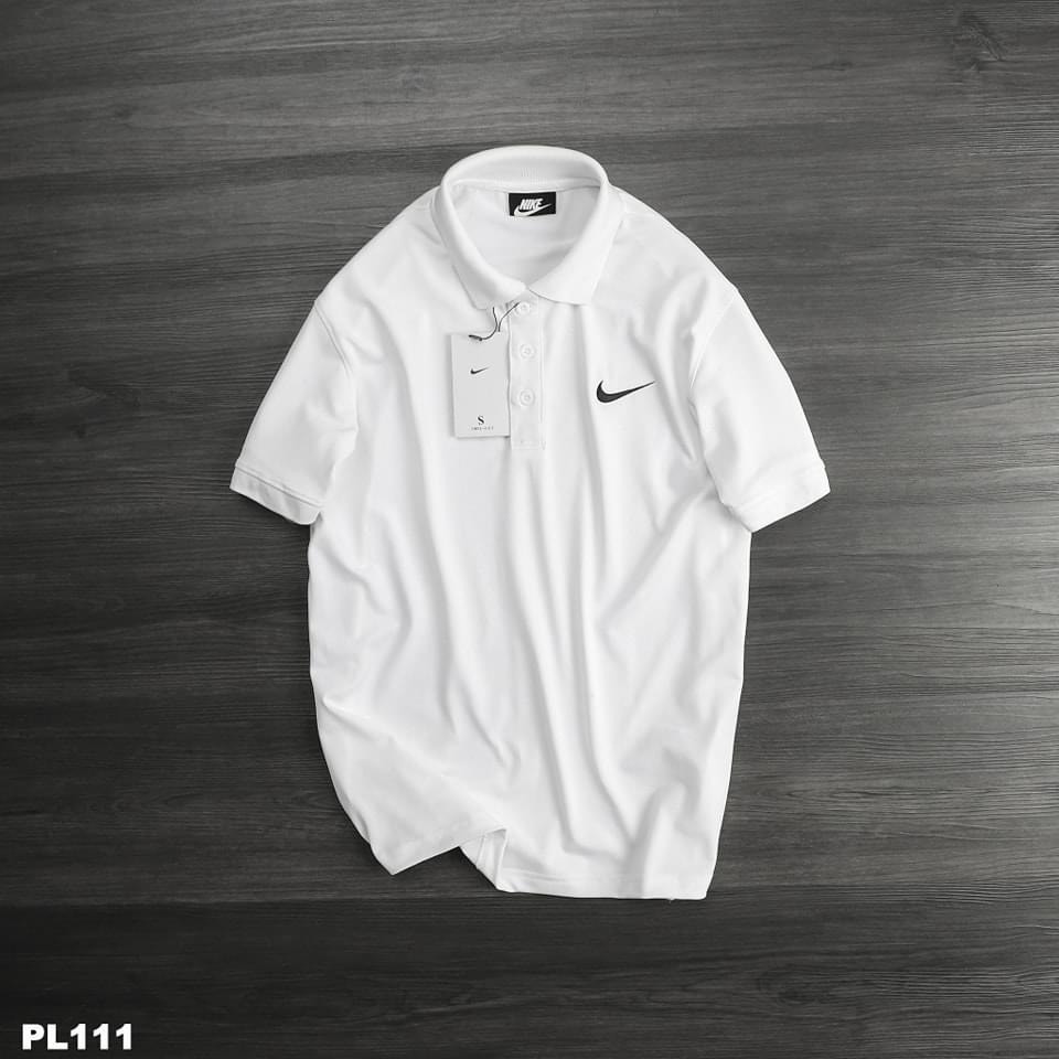Áo thun polo nam basic, áo thun cổ bẻ logo thêu, chất thun cotton nhẹ thoáng mát, lên chuẩn phom - PLN1