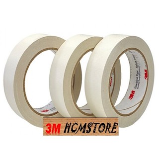 3M Scotch 27 25mm dài 20met Băng Keo Vải Thủy Tinh Băng keo cách điện trung thế chịu nhiệt cao chịu dung môi tốt