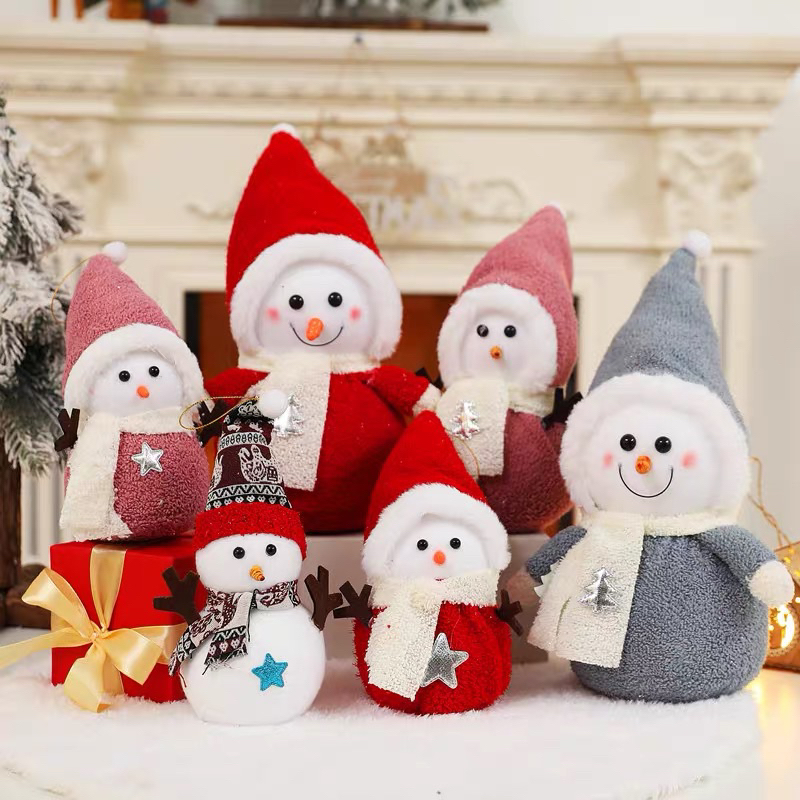 Người tuyết làm quà tặng, trang trí Noel, Giáng Sinh