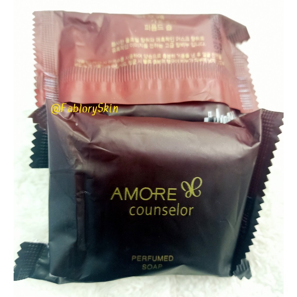 Xà phòng Amore hương nước hoa thơm ngát, làm sạch sâu, loại bỏ bụi bẩn, bã nhờn trên da, cải thiện mụn lưng