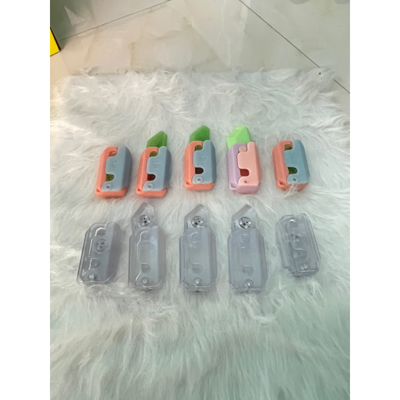 Súng vô tri, dao vô tri, Dao vô tri có đèn, dao cà rốt. Đồ chơi trẻ em giá rẻ