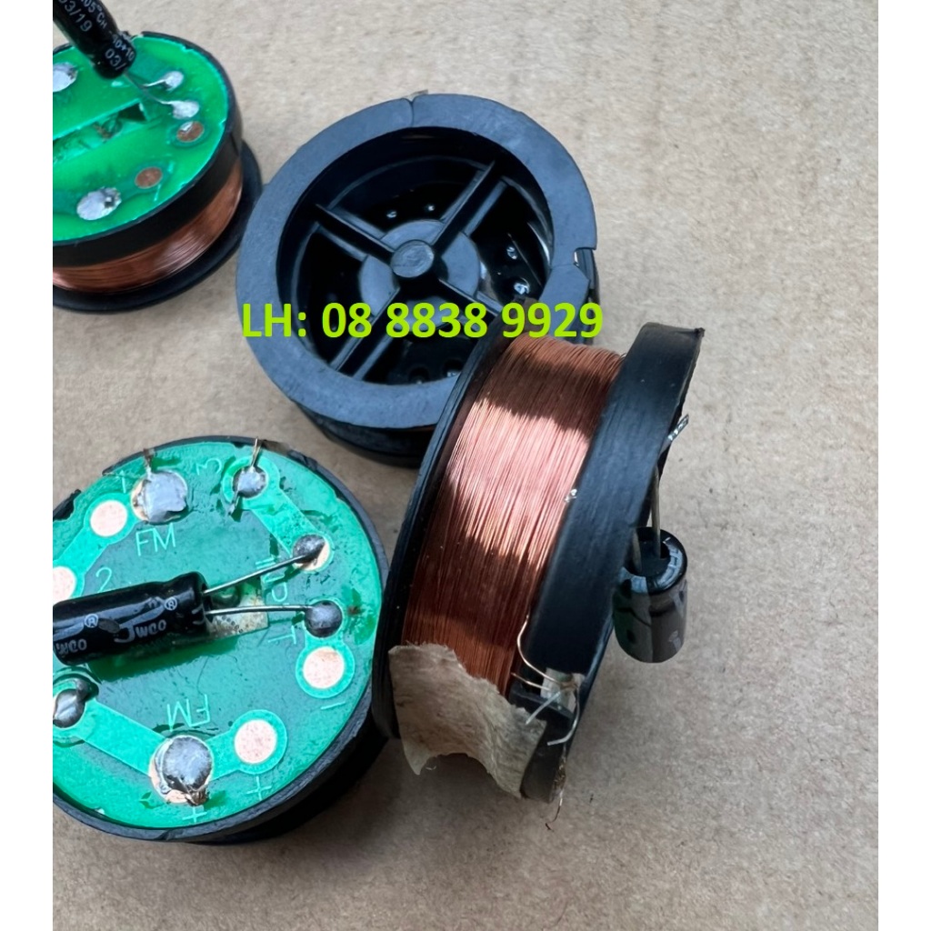 CÔN LOA TREBLE THẠCH ANH, PIN LOA TREBLE, COIL CHẾ TREBLE - GIÁ 1 CHIẾC