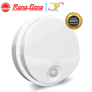 Đèn LED gắn tường cảm biến 15W Model: GT16.PIR 180/15W as 6500K- 3000K Chính hãng Rạng Đông