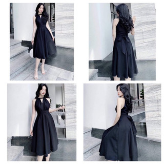 ( Đủ size 55-90ky) Đầm bigsize đi tiệc siêu xinh che bụng (1069)