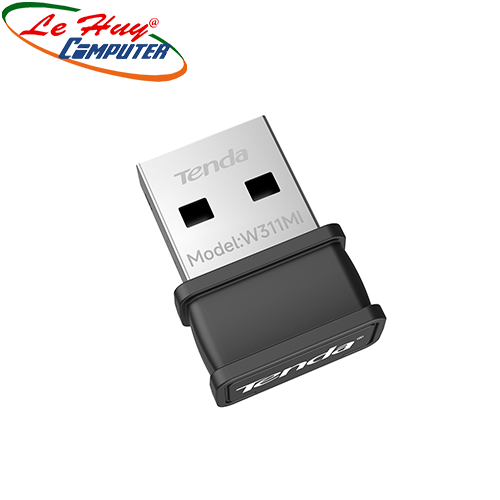 USB Tenda Thu Wifi Chuẩn Wi-Fi 6 AX300 W311MI V6.0 - Hàng chính hãng