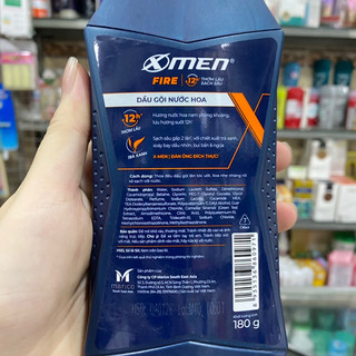 Dầu Gội Nước Hoa X-Men Fire 180g