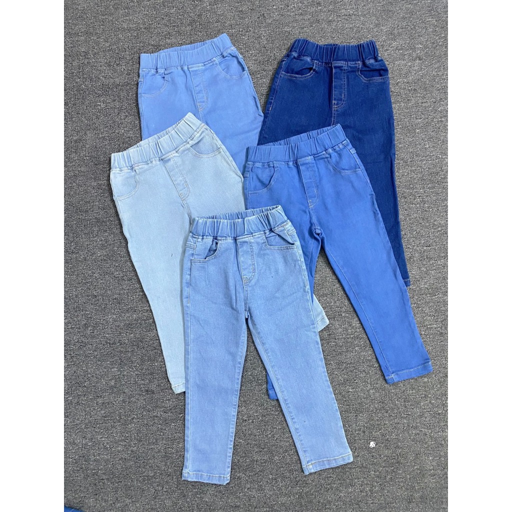 Quần Jean Hàn hãng Codi dư xịn cho bé trai và bé gái chất jean mềm co giãn tốt lên dáng đẹp Mai xuất dư