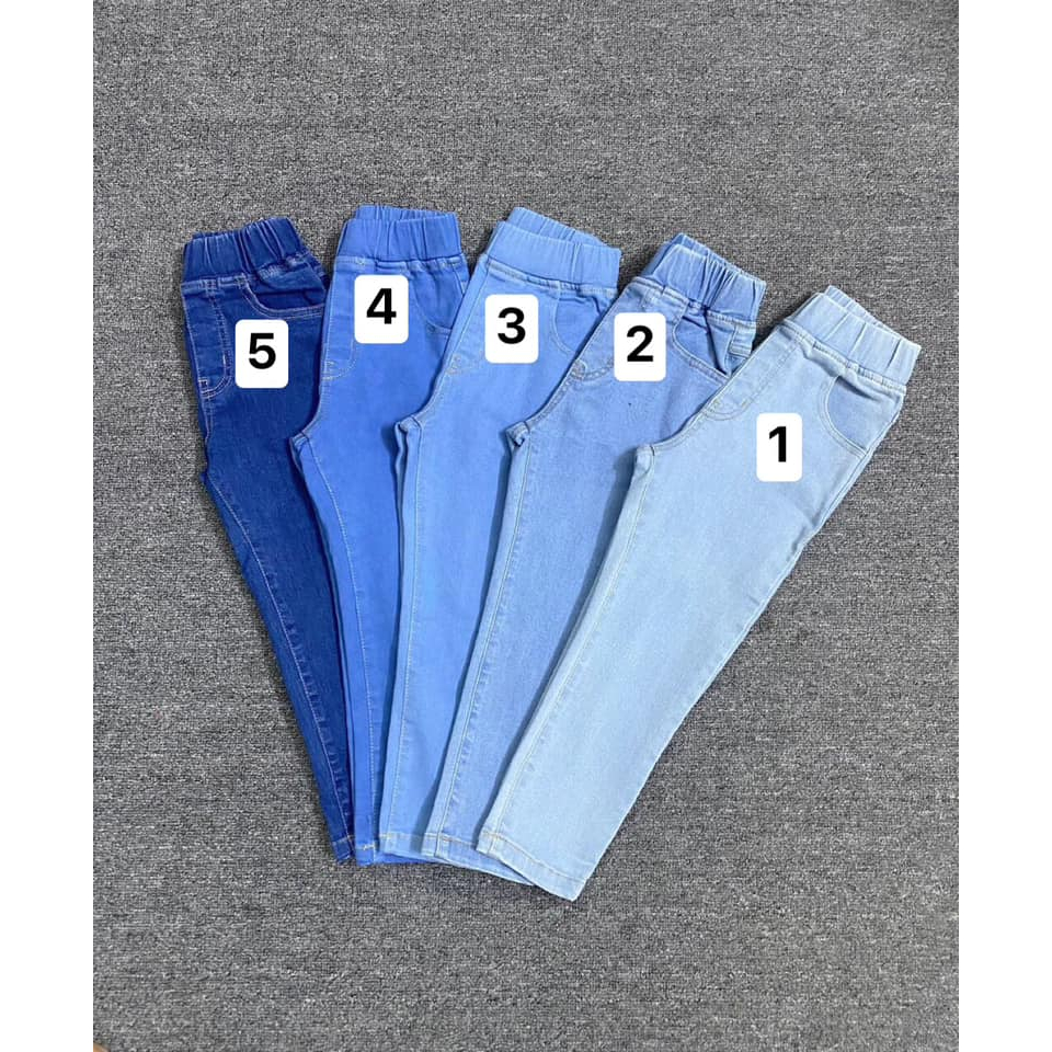 Quần Jean Hàn hãng Codi dư xịn cho bé trai và bé gái chất jean mềm co giãn tốt lên dáng đẹp Mai xuất dư