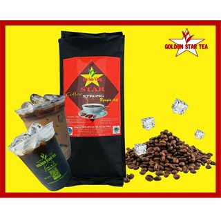 Cà phê Sao Vàng - gói 500g, cà phê nguyên chất, cà phê tem đỏ