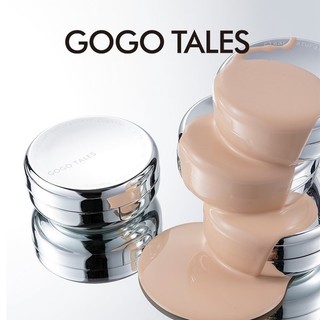 Phấn nước GOGO TALES Naked Fog And Foggy Coke Air Cushion vỏ bạc  Đào kiềm dầu Peach Velvet Cushion GT524 GOGO165