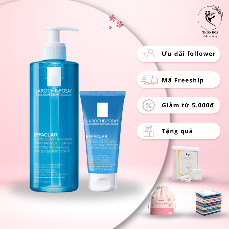 Sữa rửa mặt La Roche-Posay Effaclar 400ml cho mọi loại da | BigBuy360 - bigbuy360.vn