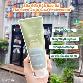Sữa rửa mặt rau má pretyskin