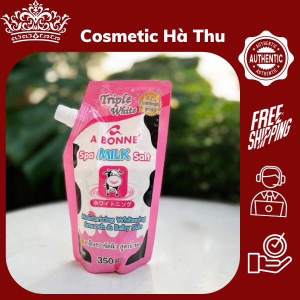 Muối Tắm Sữa Bò Tẩy Tế Bào Chết A Bonne Spa Milk Salt Thái Lan 350g - CosmeticHaThu