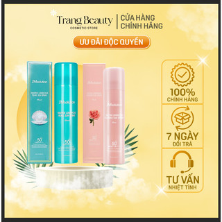 Xịt chống nắng nâng tone da jm solution luminous sun spray 180ml, xịt chống nắng body jm solution spf50+
