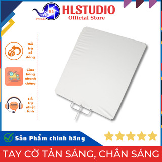 Tay Cờ Tản Sáng, Chắn Sáng HL Studio - Khung Inox - Đa Kích Thước - Đen Trắng