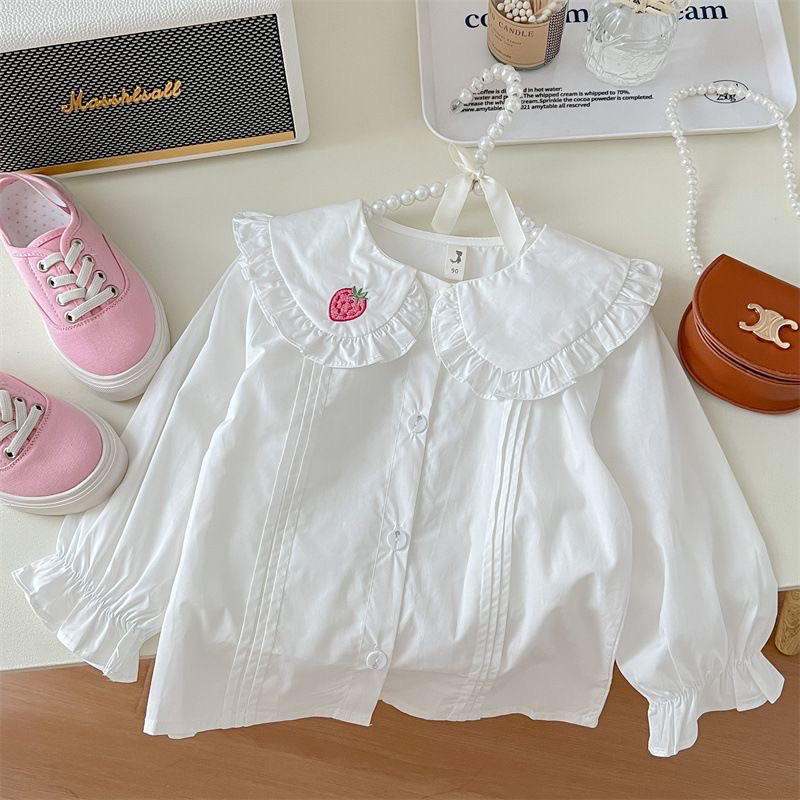 Set Bộ Đồ Dễ Thương Bé Gái Len Sơ Mi DCKIDS , Siêu Đáng Yêu, Siêu Xinh