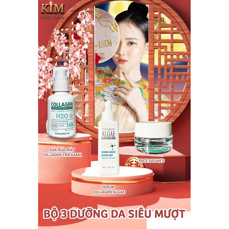 KEM FACE SASAN MẪU MỚI MỜ THÂM NÁM TÀN NHANG KIMNATURAL