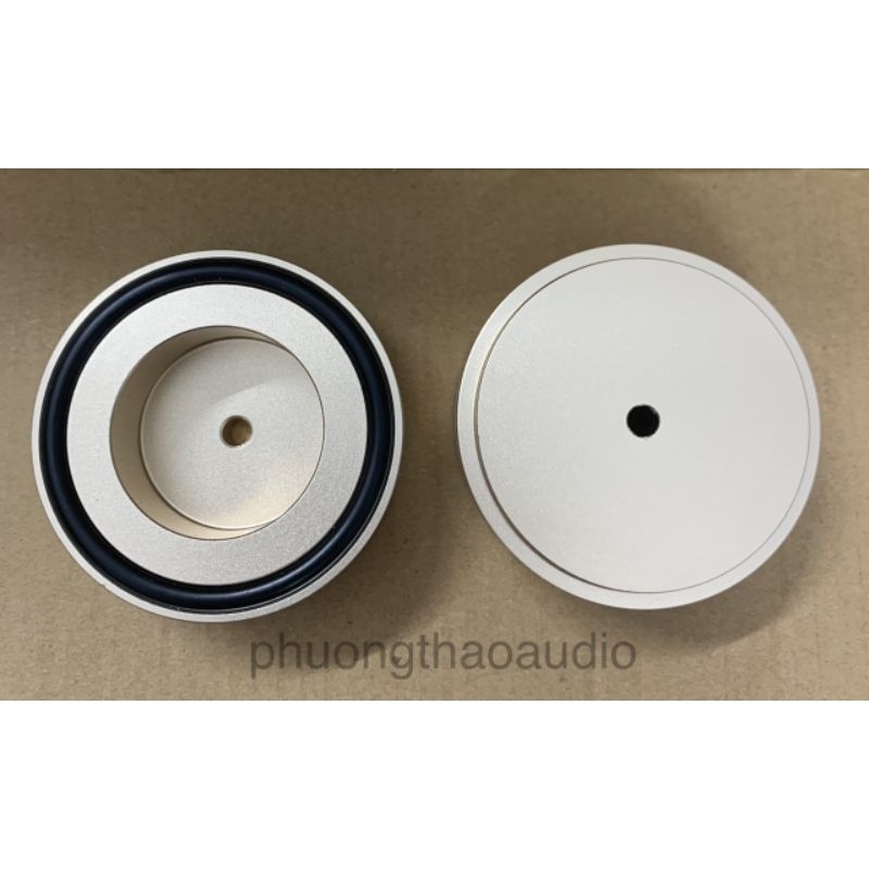 Chân kê nhôm phay 58x22mm vàng, chân kê amply nhôm phay chống rung 58x22mm