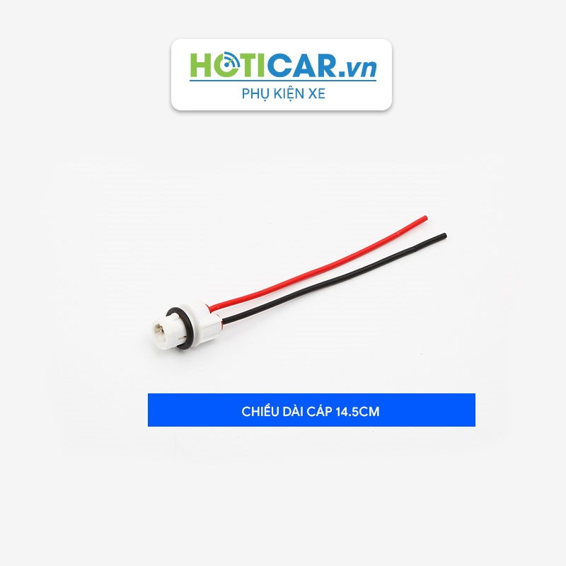 Đui đèn chân T10 gắn cho đèn xe máy, ô tô T10LC