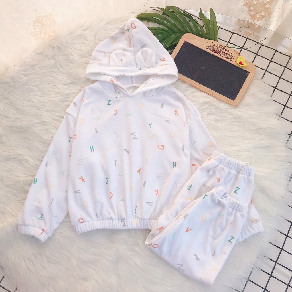 Bộ quần áo cho bé thu đông Medokids siêu dễ thương chất bông cực đẹp cho bé trai, bé gái từ 9-22kg