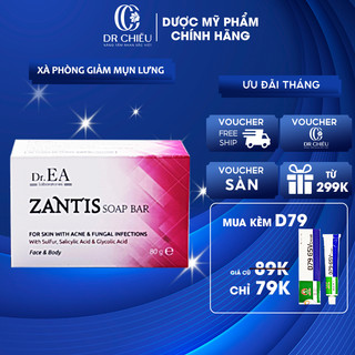 Xà Phòng Zantis ⚜️ CHÍNH HÃNG ⚜️ Xà phòng giảm mụn lưng Dr. EA Zantis - Dày sừng nang lông, Viêm nang lông