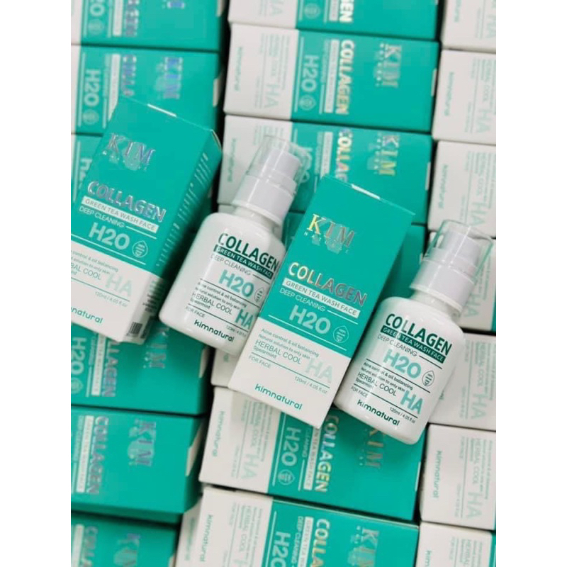 SỬA RỬA MẶT COLLAGEN MẪU MỚI KIMNATURAL