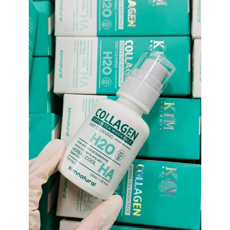 SỬA RỬA MẶT COLLAGEN MẪU MỚI KIMNATURAL