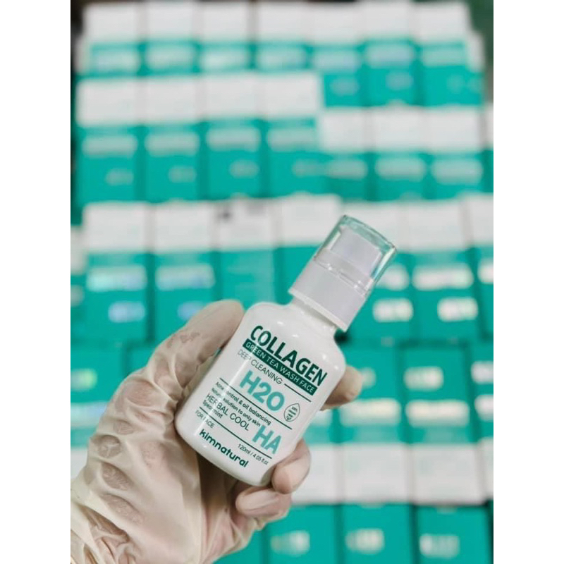 SỬA RỬA MẶT COLLAGEN MẪU MỚI KIMNATURAL