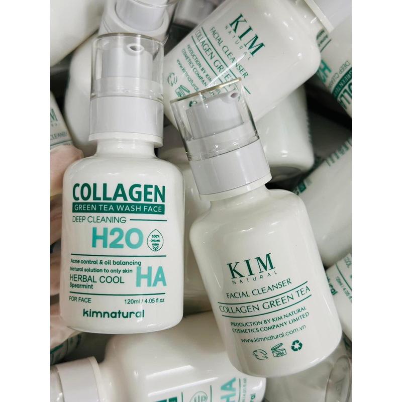 SỬA RỬA MẶT COLLAGEN MẪU MỚI KIMNATURAL