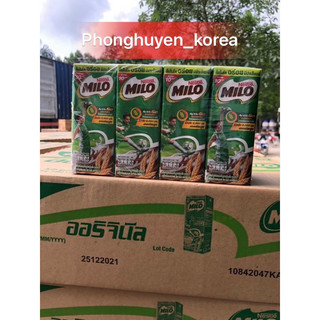 Thùng Sữa Milo 48 Hộp x 165ml Thái Lan [ Bọc Chống Sốc ]