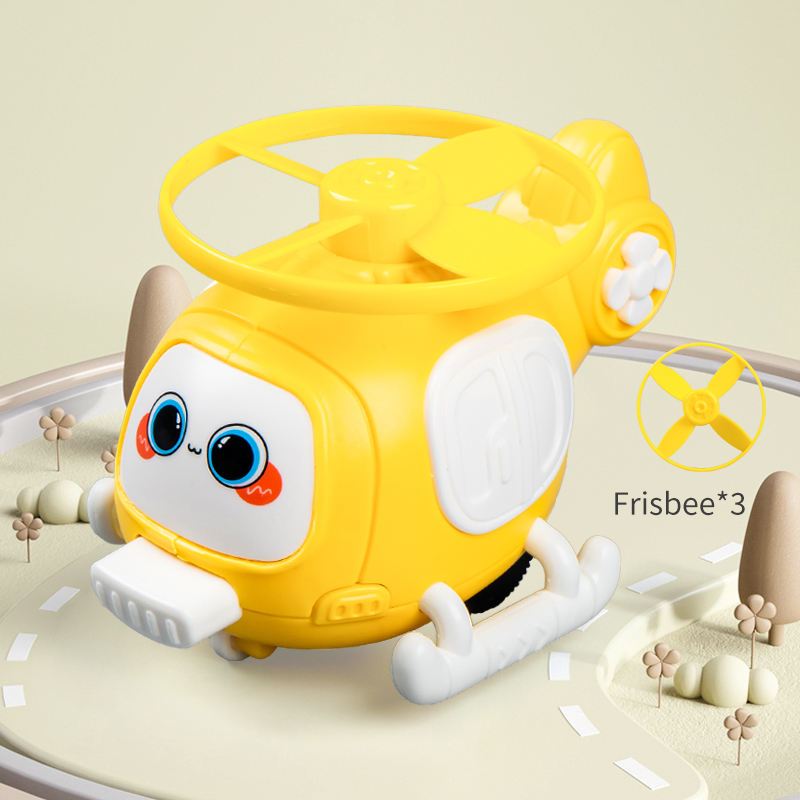 Máy bay trưc thăng chong chóng chuồn chuồn ngộ nghĩnh cho bé - Đồ chơi va chạm bật cánh quạt bay