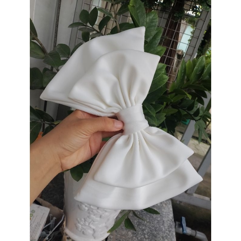 Nơ cài tóc bản lớn