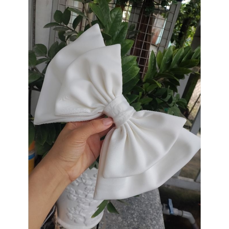 Nơ cài tóc bản lớn