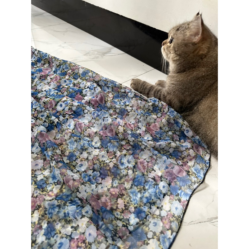 Đầm voan hoa nhí vin 2hand si tuyển nhật