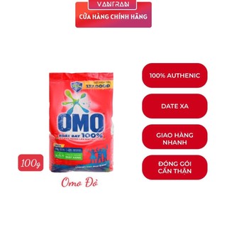 Bột giặt Omo 100g gói nhỏ tiện du lịch