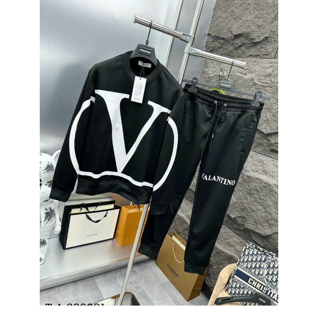 Bộ Quần Áo Tommy Hilfiger Nam Thu Đông Hot Bộ Tommy dài tay nam chất liệu Nỉ nhung Hottrend