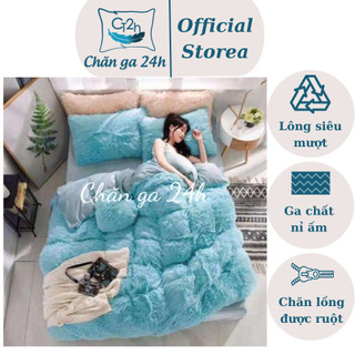 Bộ chăn ga gối lông nỉ