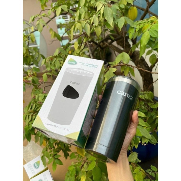 Ly giữ nhiệt cao cấp CAREZ VFC528SC-500 MÀU ĐEN