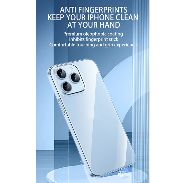 ỐP LƯNG TRONG SUỐT SILICON TPU I_PHONE 15 PRO MAX MIPOW SOFT TRANSPARENT CASE – ST15D-CR