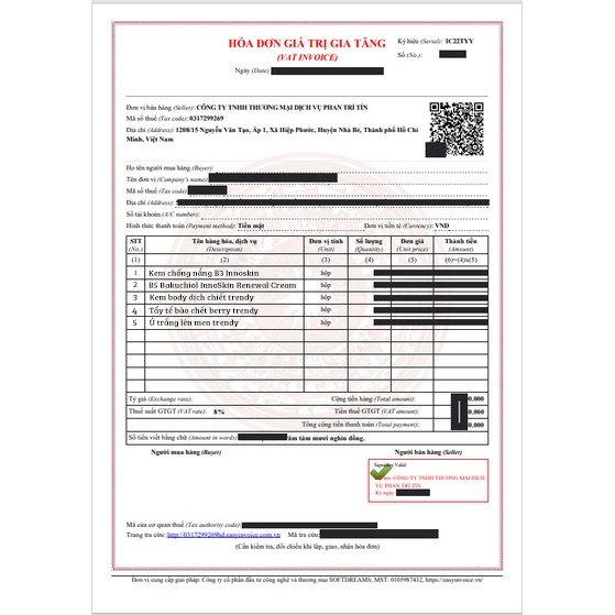 Combo Kem Body Trendy MEEA Tím Premium