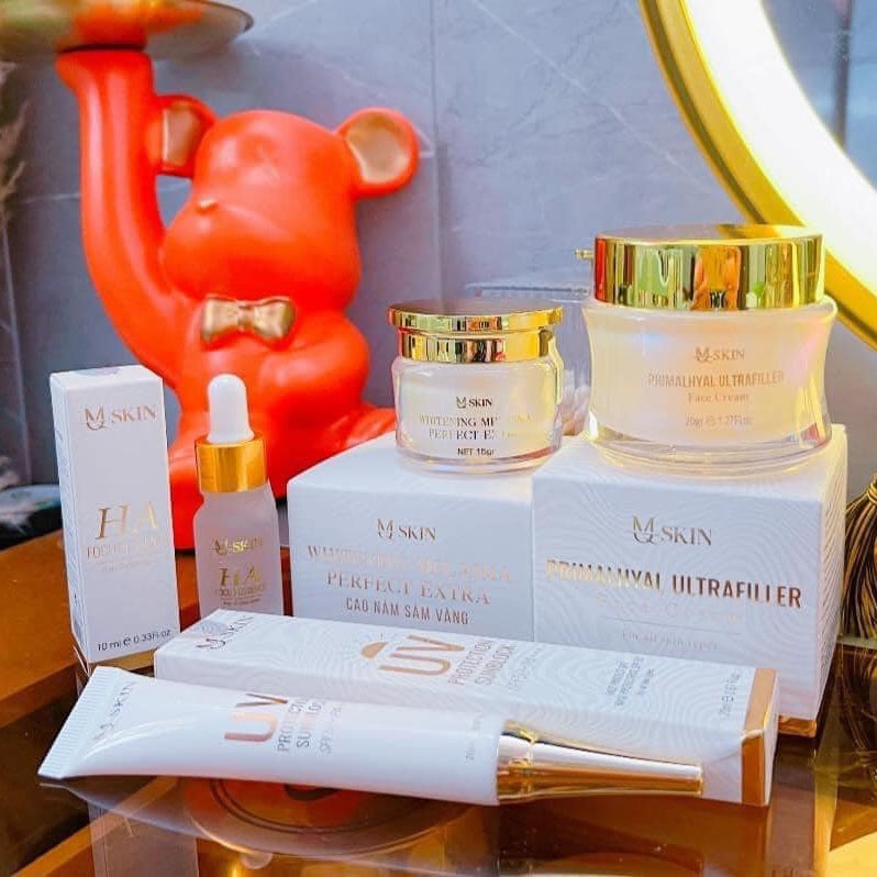 Combo Face Sâm Vàng MQ Skin Chính Hãng Trọn Bộ 4 Món