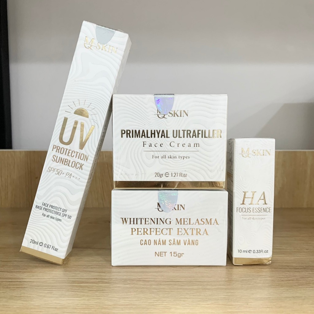 Combo Face Sâm Vàng MQ Skin Chính Hãng Trọn Bộ 4 Món