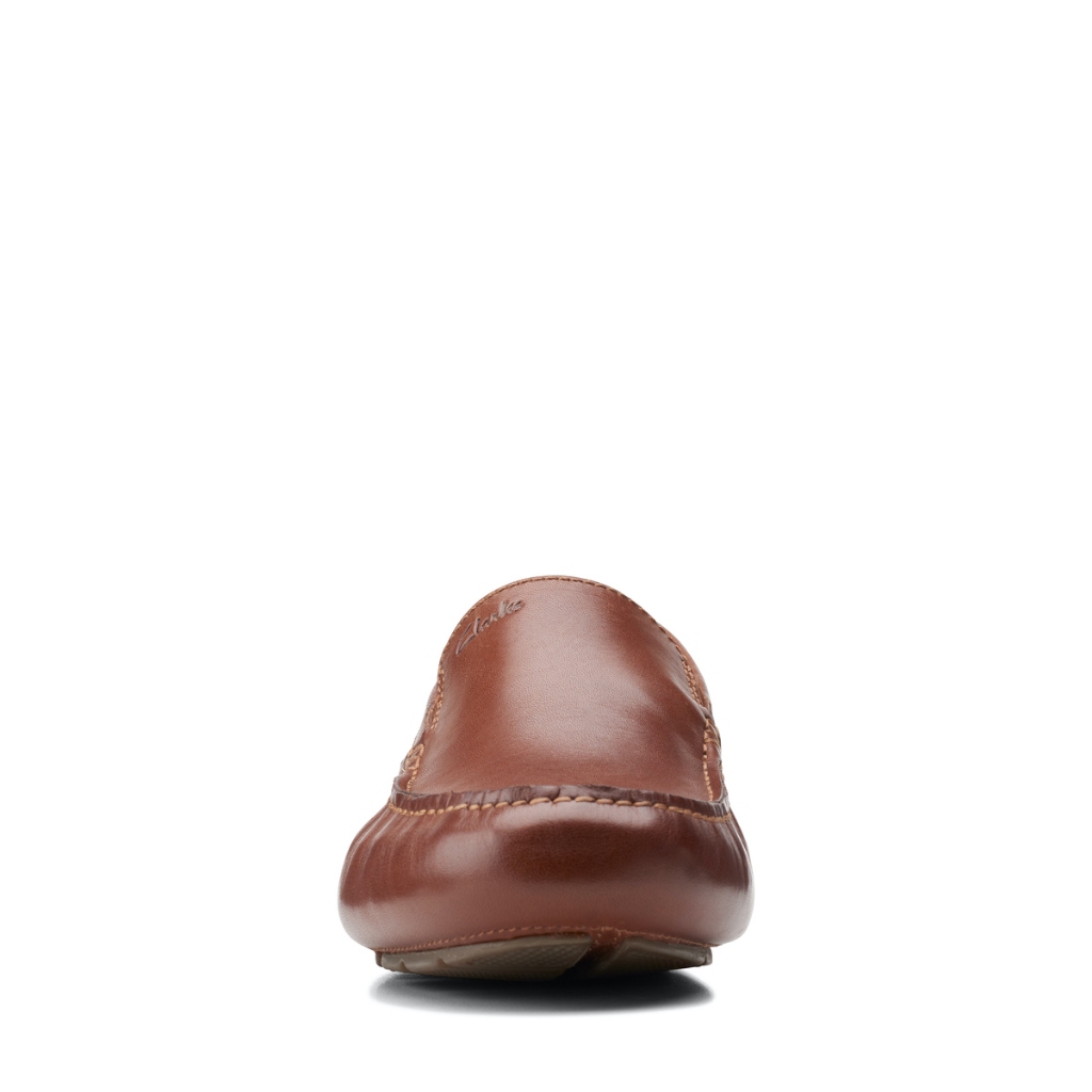 Giày Lười Da Nam Clarks - Markman Plain