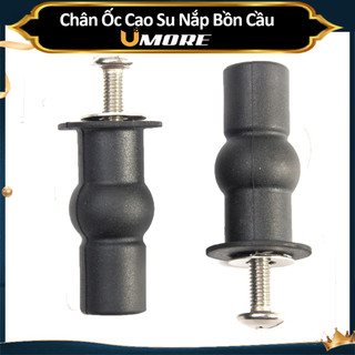 Ốc nở cao su thay thế dành cho nắp bồn cầu, ốc chốt cao su cho nắp bồn cầu