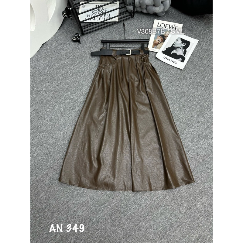 Váy da dài cao cấp