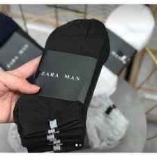 Tất ngắn nam Vớ thấp cổ 4 màu trơn chống hôi chân nhimstore999